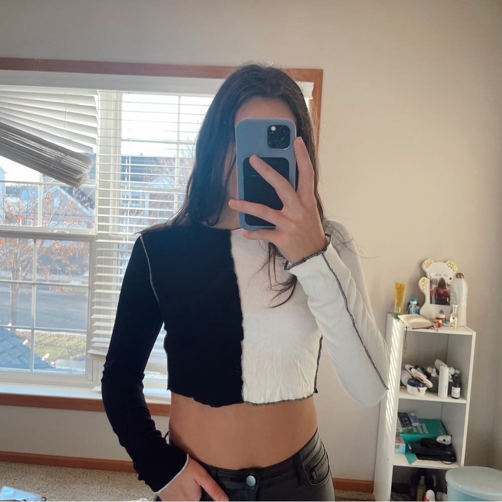 Adika Color Block Top